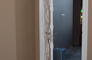 Дверь МДФ эмаль белая. 